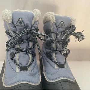 Columbia Cascadian Trinity Winter Snow Boots Womens 7 Blue Insulated Waterproof thumbnail 8