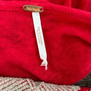Free‎ People Ponce de Leon Top in Red Combo Size Small thumbnail 7