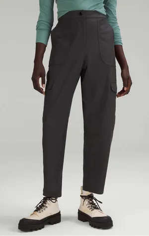 lululemon Light Utilitech Cargo Pocket High-Rise Pants Size 27 Graphite Grey thumbnail 1