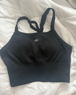 Alo Ribbed Bra Tank Yoga Seamless Favorite thumbnail 1