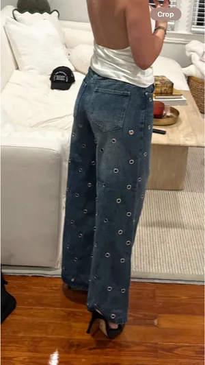 Jaimie Grommet Low Rise Jeans thumbnail 6