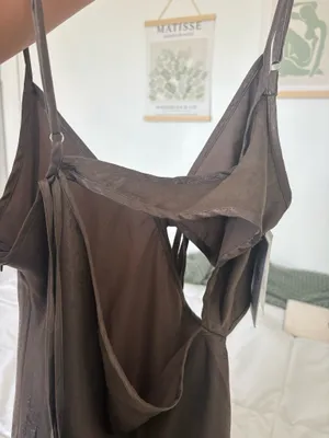 Princess Polly Mini Dress Brown thumbnail 5