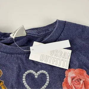 Urban Outfitters Navy Graphic Collage Tee (M/L) — New With Tags thumbnail 3