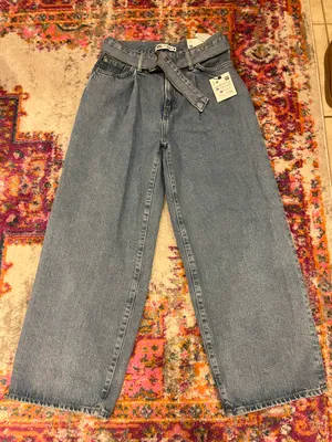 ZARA Wide Leg Jeans thumbnail 1