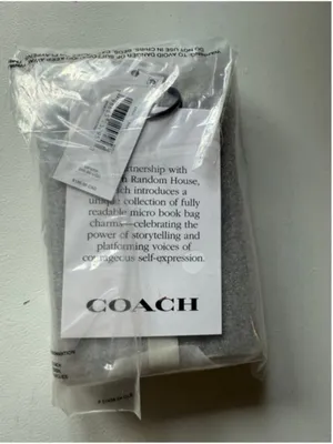 NEW Coach Sense and Sensibility by Jane Austen Book Bag Charm NWT thumbnail 4