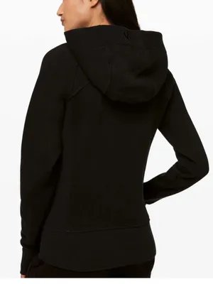 Lululemon Scuba Hoodie Cotton Fleece Black Size 6 Long Sleeve Comfy Long Sleeve thumbnail 3