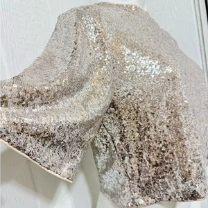 H&M Glittering Sequin Crop Top - Gold thumbnail 3