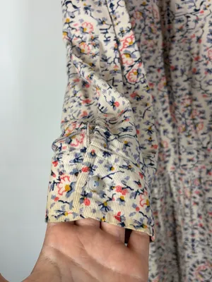 Anthropologie Pilcro Marta Tiered Corduroy Dress Size Small thumbnail 8