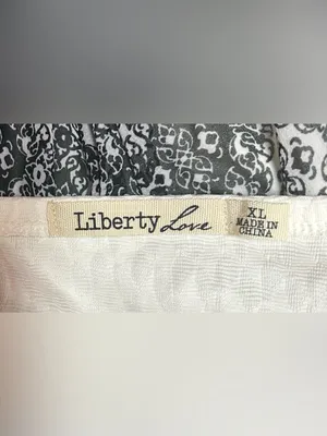 Liberty LoveStrapless Flowing High-low Hemline Patterned Asymmetric Summer Dress thumbnail 3