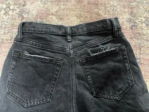Abercrombie Jeans Dad High-Rise Black thumbnail 5