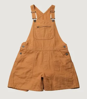 Patagonia Stand Up Shortalls S Umber Brown Organic Cotton Canvas Overalls thumbnail 1