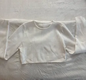 White Sweater and Skirt Set thumbnail 3