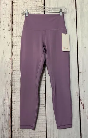 NWT Lululemon Align HR Pant 25" Pant Wisteria Purple Size 6 W5DKZS thumbnail 1