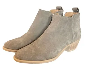 Dolce vita grey suede booties size 6 Gray thumbnail 1