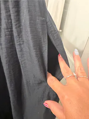 Abercrombie & Fitch Black Spaghetti-Strap Maxi Dress thumbnail 5