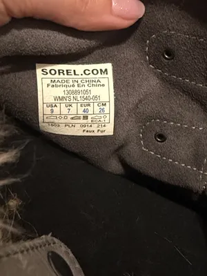 Sorel Joan of Arctic Waterproof Winter Faux Fur Boots Gorp Granola Snow‎ thumbnail 5