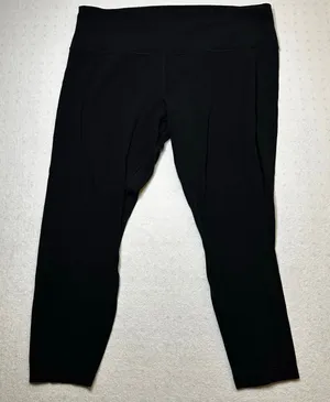 Lululemon Align High Rise Pant 25" Leggings Size 18 Black thumbnail 1