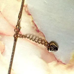 Betsey Johnson enamel rhinestone boot pendant necklace thumbnail 11