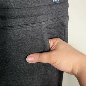 Sundry Gradient Ombré‎ Charcoal Gray Pink Sweatpant Joggers thumbnail 5