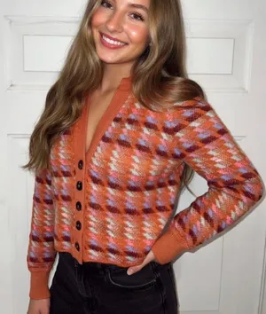 Free People Size XS Button-up Cardigan Sweater Cardi thumbnail 1