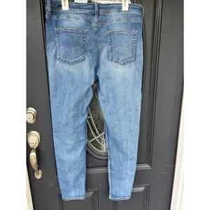 ASOS‎ Denim Womens High Rise Skinny Jeans Blue Medium Wash Size UK 18/32 thumbnail 2