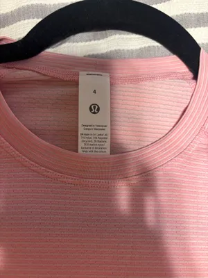 Lululemon Swiftly Tech Short Sleeve Cropped Shirt 2.0 thumbnail 4