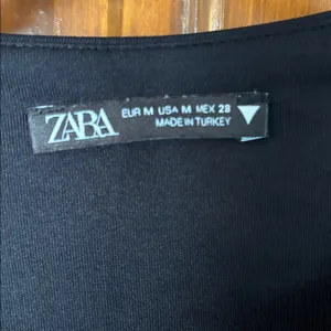 Zara Black Bodysuit Size Mediun thumbnail 2