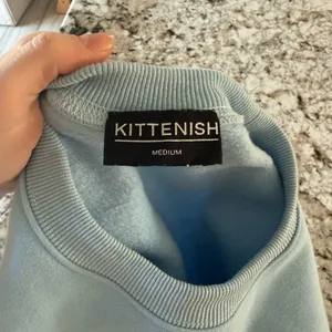 Kittenish In My Happy Girl Era Crewneck Sweatshirt Blue Medium thumbnail 5