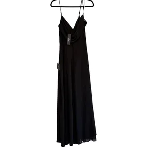 Lulus Black‎ Maxi Dress Formal Gown Evening Cocktail Party Wedding Guest thumbnail 9
