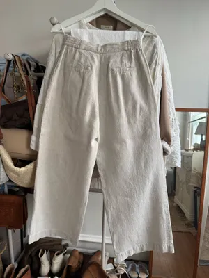 Sovere Anthropologie Linen Pants thumbnail 7
