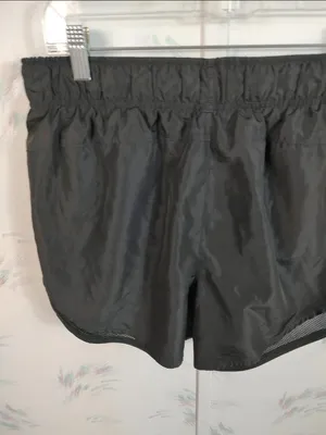 Athletic Works Black High Waisted Shorts L thumbnail 6