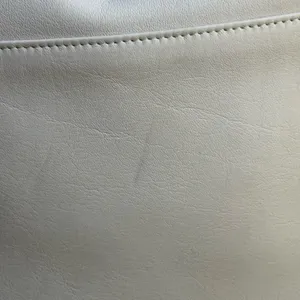 Vintage Unbranded Cream/White Leather Flap Crossbody Bag-Excellent Interior thumbnail 8