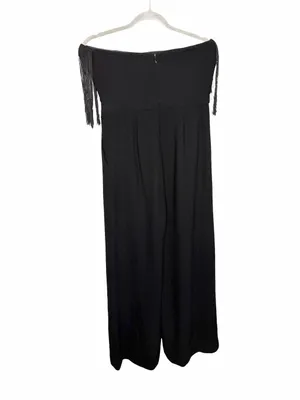 🖤 Jessica Simpson 10th Anniversary‎ Lizbeth Strapless Jumpsuit Medium 🖤 thumbnail 5