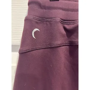 Zyia Active Unwind Jogger Pants Plum Purple Medium‎ Drawstring Pockets Cuffed thumbnail 6