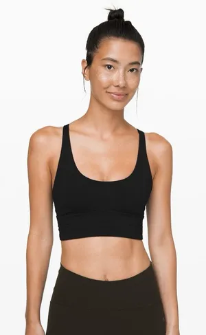 Lululemon Free to Be Moved Bra black color size 6 thumbnail 1