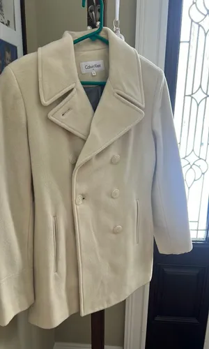 Calvin Klein Overcoat Wool thumbnail 1