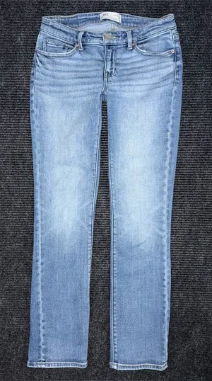 Buckle BKE Stella Slim Fit Low Rise Straight Stretch Jeans Sz 27 x 30 ABK2632S thumbnail 1