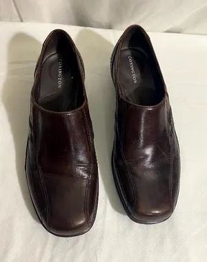 Covington Marta Women’s Brown Leather Slip On Shoes Size 7W Comfort Low Heel thumbnail 1