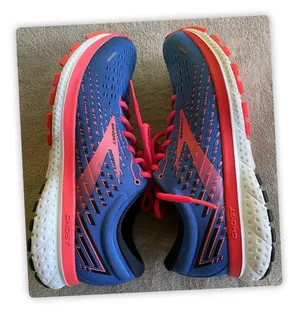 Brooks Ghost 13 Running Shoes Women’s 8.5 Blue Pink Athletic Sneakers thumbnail 1