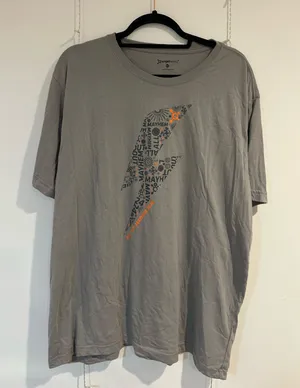 Orange Theory Shirt Gray Size XXL thumbnail 1