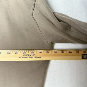 Lululemon Perfectly Oversized Crew Pullover Green Brown Women's Size 12 thumbnail 5