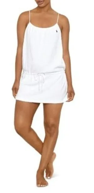Polo Ralph Lauren Terry Rope Swim Cover-Up Dress size large thumbnail 1