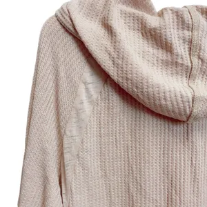 LINCOLN OUTFITTERS Henley Sweater Hoodie Pullover Waffle Knit thumbnail 4