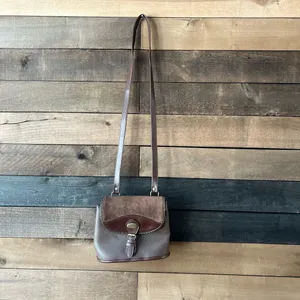 American-vintage Women's Brown and Burgundy Bag thumbnail 2