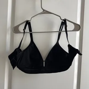 Lively Black Deco Mesh Bralette Size L thumbnail 3