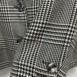 Augustus by Andrew Morgan houndstooth Blazer Jacket 90's Vintage Academia Size 6 thumbnail 8