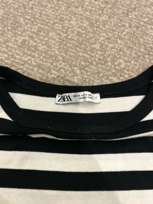 ZARA Striped Baby Tee thumbnail 3
