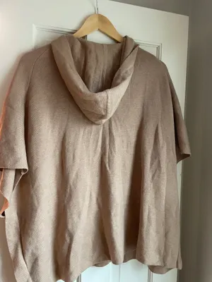 Lou & Grey Loft Sweater Poncho‎ Oversized Slouchy thumbnail 3
