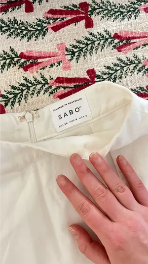 Sabo Skirt White Skort thumbnail 2