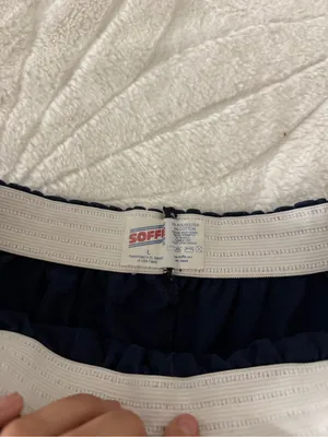 Soffe Navy Elastic-Waist Athletic Shorts thumbnail 2